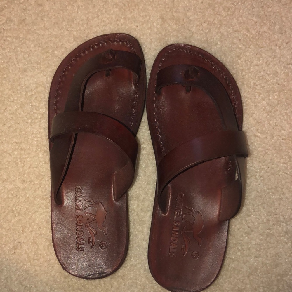 BRAND NEW leather sandals